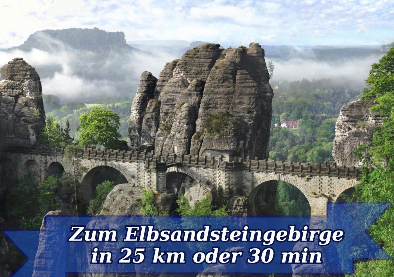 Luxurioese Sandstein Villa - 320 Qm - 7 Raeume Dresden Eksteriør billede